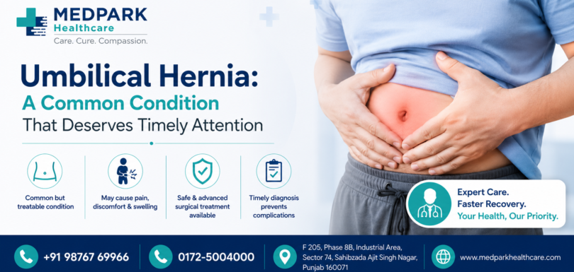 Umbilical Hernia treatment at MedPark Hospital Mohali
