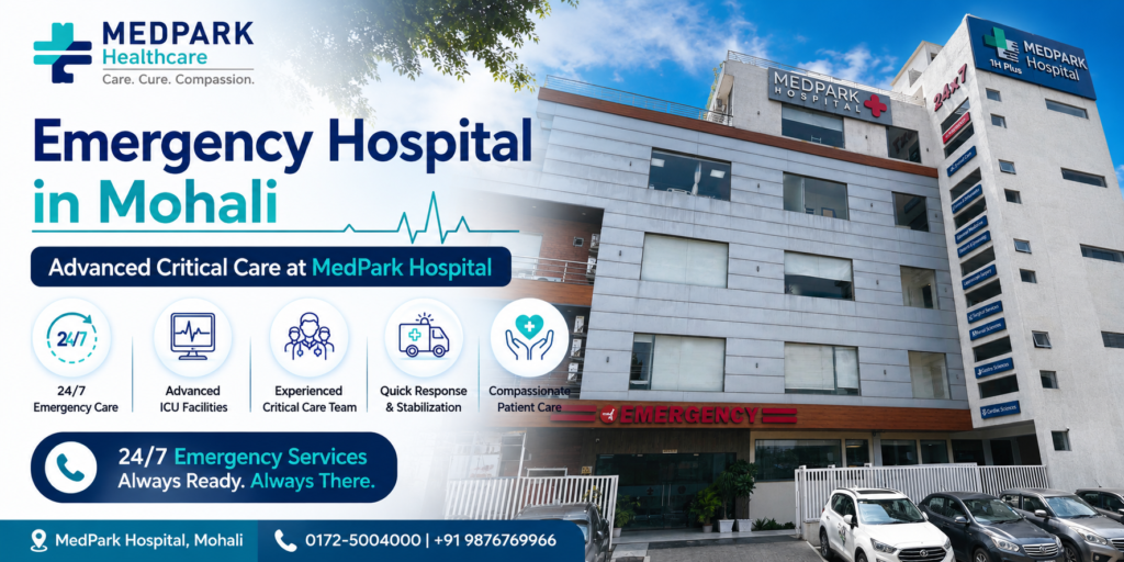 Emergency Hospital in Mohali – Advanced Critical Care at MedPark Hospital