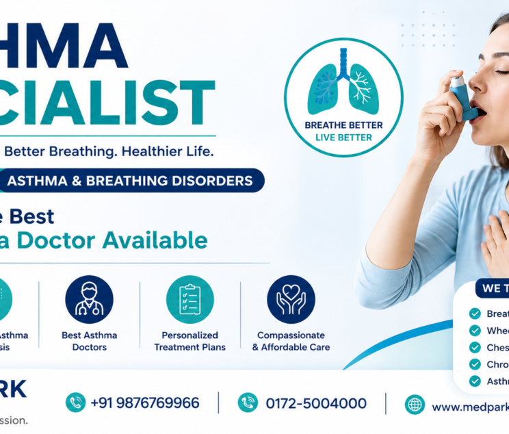 Asthma Specialist Chandigarh and Asthma Treatment Mohali with the Best Asthma Doctor Available Here