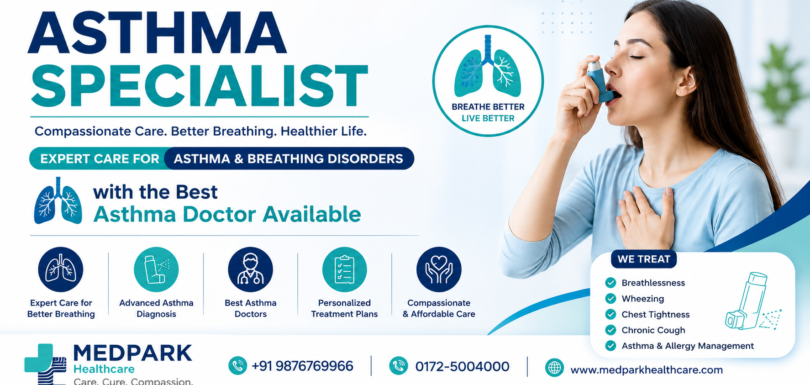 Asthma Specialist Chandigarh and Asthma Treatment Mohali with the Best Asthma Doctor Available Here