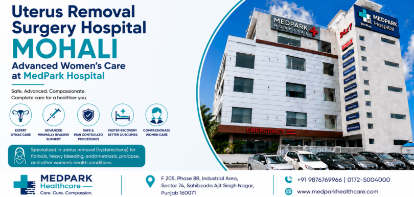 Uterus Removal Surgery Hospital Mohali – Advanced Women’s Care at MedPark Hospital