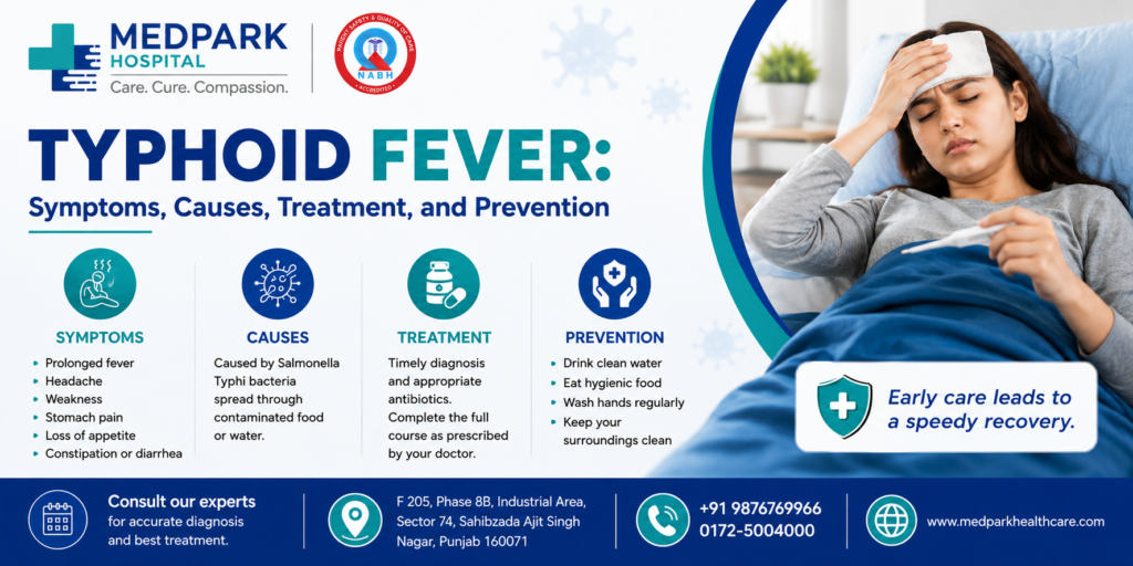 MedPark Best Hospital for Typhoid Treatment in Mohali