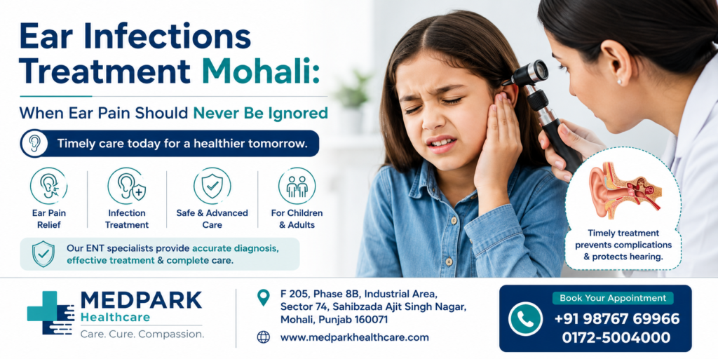 Ear Infections Treatment Mohali at MedPark Hospital