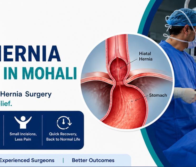 Hiatal Hernia Treatment in Mohali –Advanced Laparoscopic Hernia Surgery at MedPark Hospital