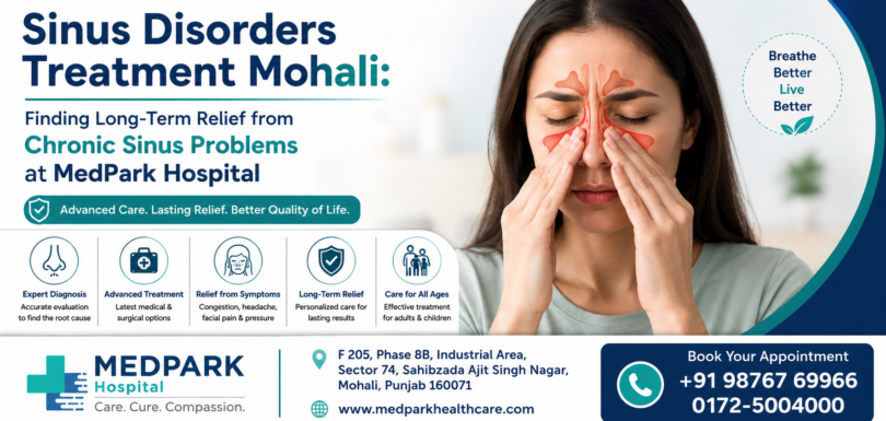 Sinus Disorders Treatment Mohali at MedPark Hospital