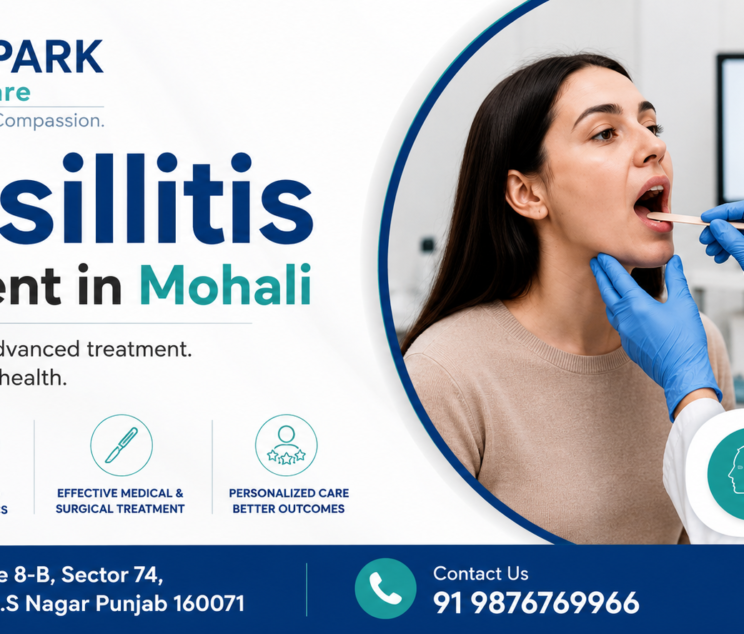 Tonsillitis Treatment in Mohali at MedPark Hospital