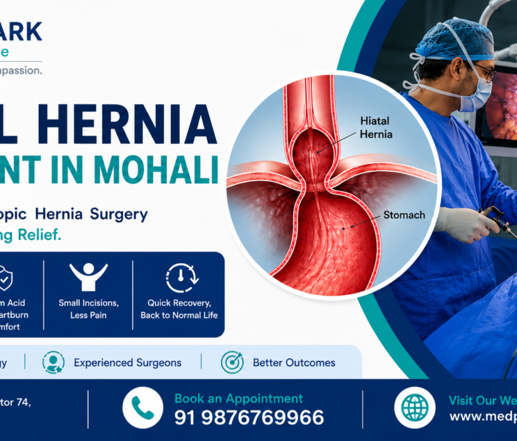 hiatal hernia treatment in mohali at MedPark Hospital