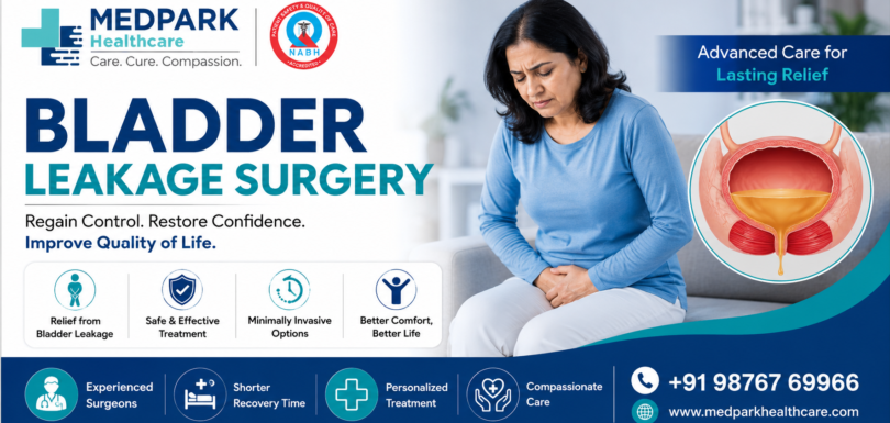 Bladder Leakage Surgery at MedPark Hospital Mohali