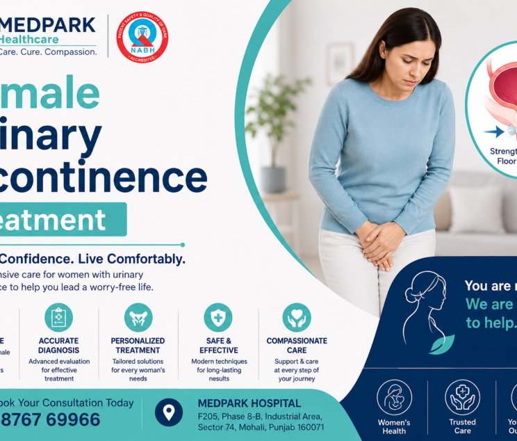 Female Urinary Incontinence Treatment at MedPark Hospital Mohali