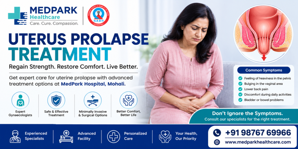 Uterus Prolapse Treatment at MedPark Hospital