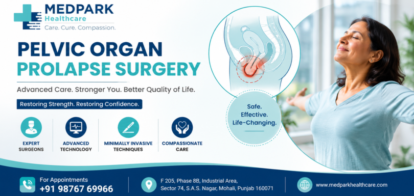 Pelvic Organ Prolapse Surgery at MedPark Hospital Mohali
