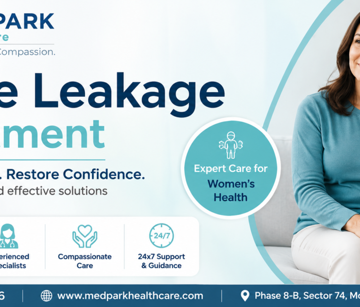 urine leakage treatment at Medpark Hospital Mohali
