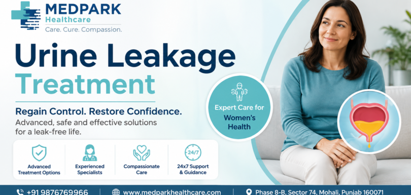 urine leakage treatment at Medpark Hospital Mohali