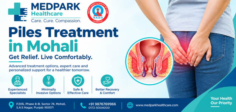 Internal piles treatment at MedPark Hospital Mohali